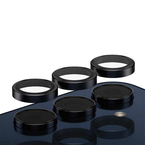 Защита на камерата PanzerGlass Hoops за Samsung Galaxy A55 5G - с черна рамка