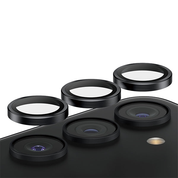 Защита на камерата PanzerGlass Hoops за Samsung Galaxy S24 / S23 / S23+ - с черна рамка