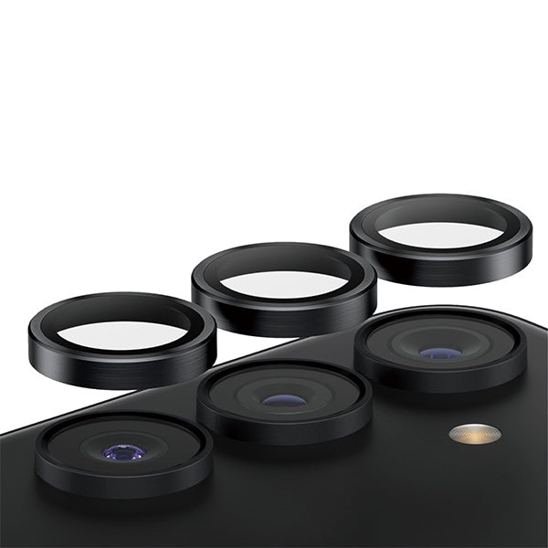 Защита на камерата PanzerGlass Hoops за Samsung Galaxy S24+ - с черна рамка