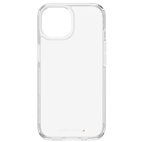 Твърд калъф PanzerGlass с D3O и военен сертификат за iPhone 15/14/13 - прозрачен