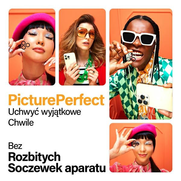 PanzerGlass Picture Perfect защита на камерата за iPhone 15 / 15 Plus - с черна рамка