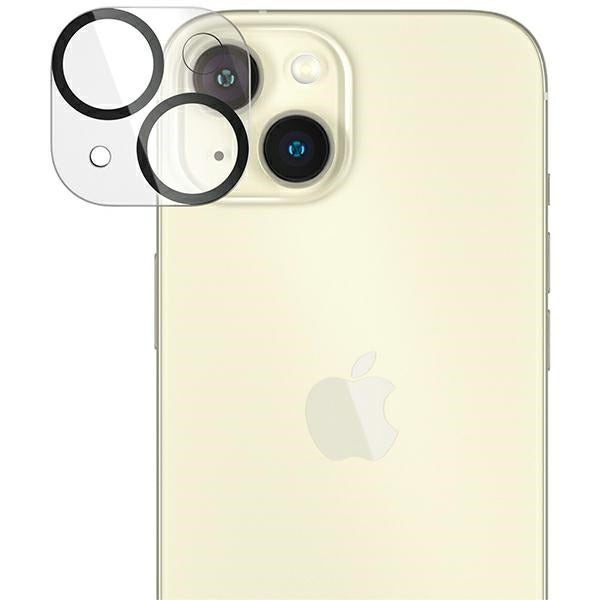 PanzerGlass Picture Perfect защита на камерата за iPhone 15 / 15 Plus - с черна рамка