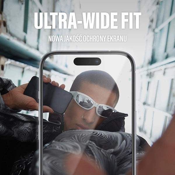 SAFE от PanzerGlass Ultra-Wide Fit закалено стъкло за iPhone 15
