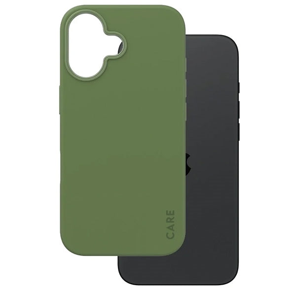 CARE by PanzerGlass Fashion Case iPhone 16 6.1" зелен/зелен MagSafe 1385