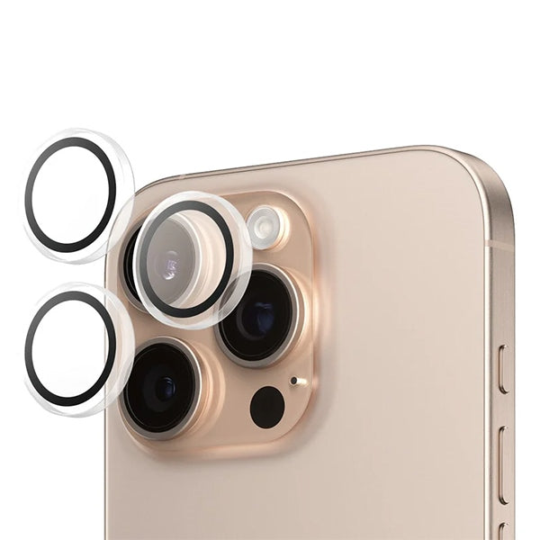Прозрачен протектор за обектив PanzerGlass Hoops iPhone 16 Pro 6.3" / 16 Pro Max 6.9" 1286