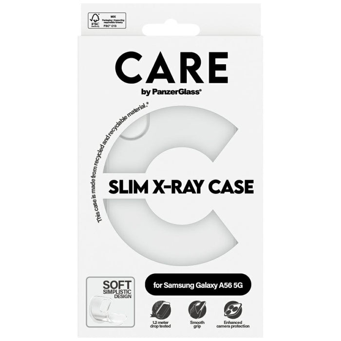 CARE by PanzerGlass Fashion X-Ray Case за Samsung Galaxy A56 5G - Прозрачен
