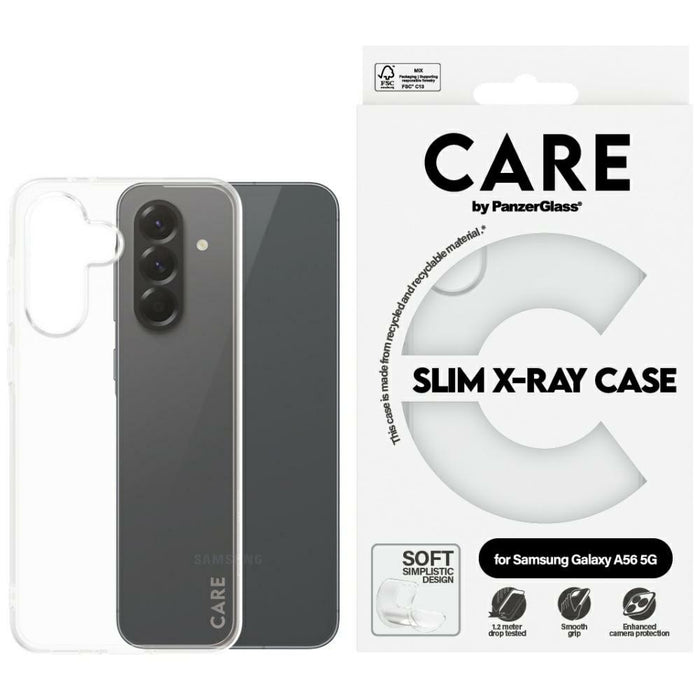 CARE by PanzerGlass Fashion X-Ray Case за Samsung Galaxy A56 5G - Прозрачен