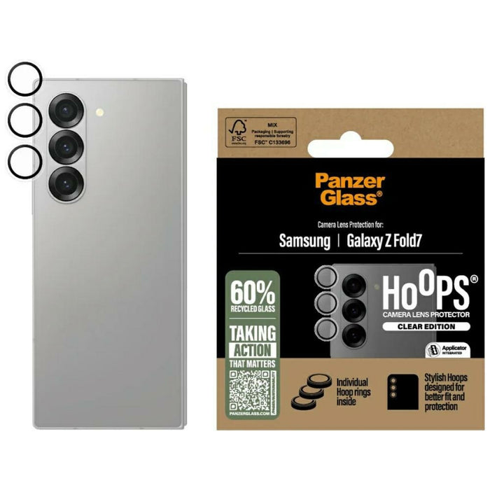 Капак за обектив PanzerGlass Hoops от закалено стъкло за Samsung Galaxy Z Fold 7