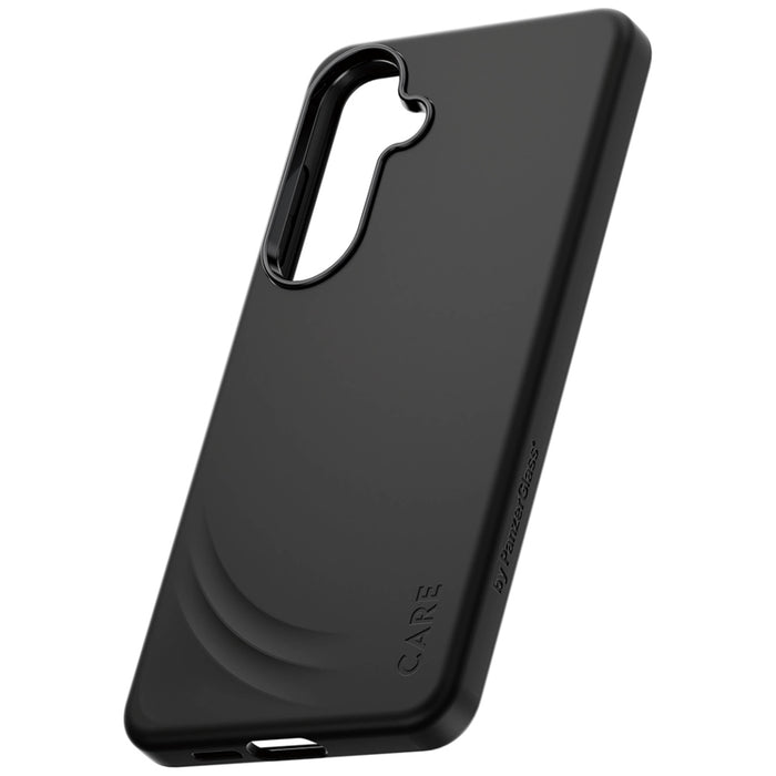 Калъф CARE от PanzerGlass Flow Black Qi за Samsung Galaxy S26+ - черен