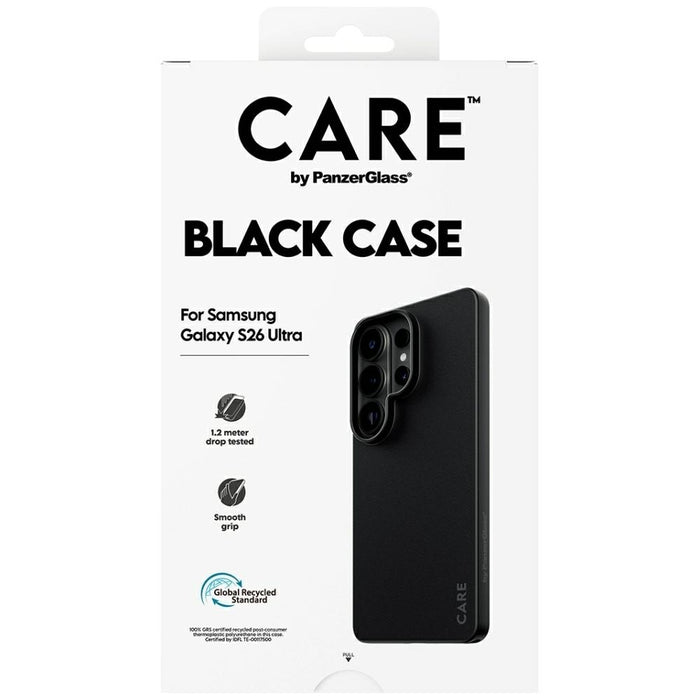 Калъф CARE от PanzerGlass TPU за Samsung Galaxy S26 Ultra - черен