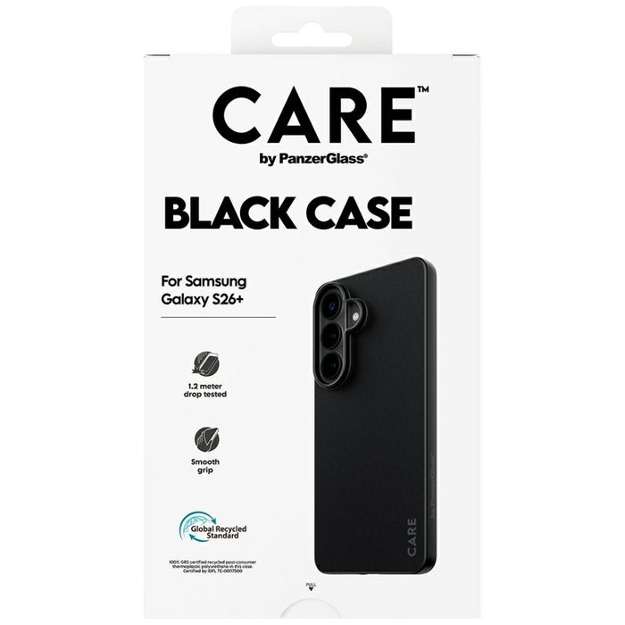 Калъф CARE от PanzerGlass TPU за Samsung Galaxy S26+ - черен