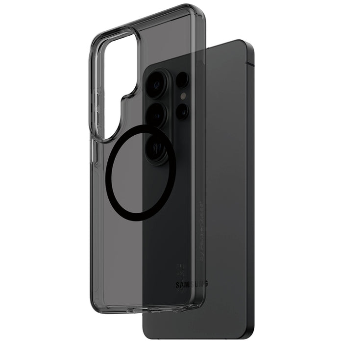 Калъф CARE by PanzerGlass Urban Explorer Smokey с черен Qi цвят за Samsung Galaxy S26 Ultra - черен