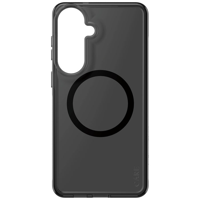 Калъф CARE by PanzerGlass Urban Explorer Smokey с черен Qi цвят за Samsung Galaxy S26+ - черен