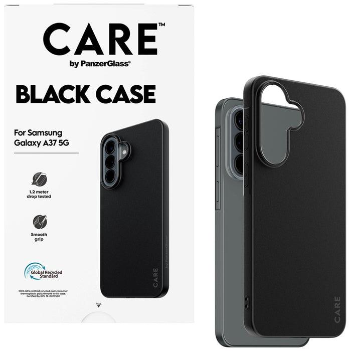 Калъф CARE от PanzerGlass за Samsung Galaxy A37 - черен