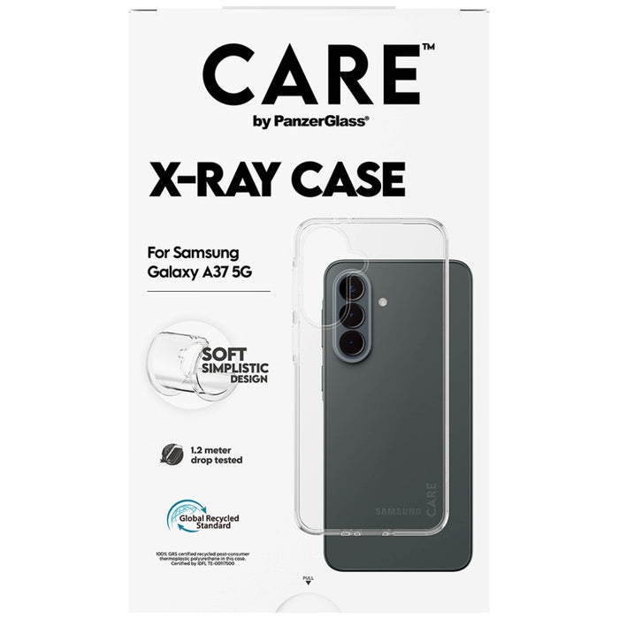 Калъф CARE by PanzerGlass Fashion X-Ray за Samsung Galaxy A37 - прозрачен