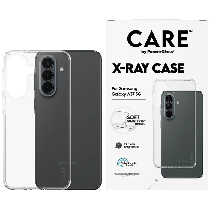 Калъф CARE by PanzerGlass Fashion X-Ray за Samsung Galaxy A37 - прозрачен