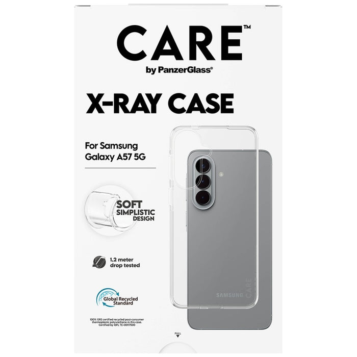 Калъф CARE by PanzerGlass Fashion X-Ray за Samsung Galaxy A57 - прозрачен