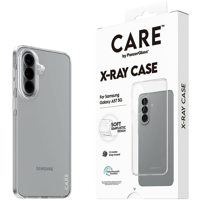 Калъф CARE by PanzerGlass Fashion X-Ray за Samsung Galaxy A57 - прозрачен