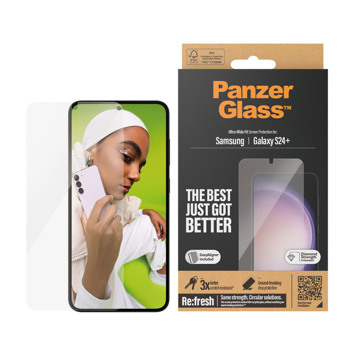 СТЪКЛО PG SAMSUNG S24+ UWF