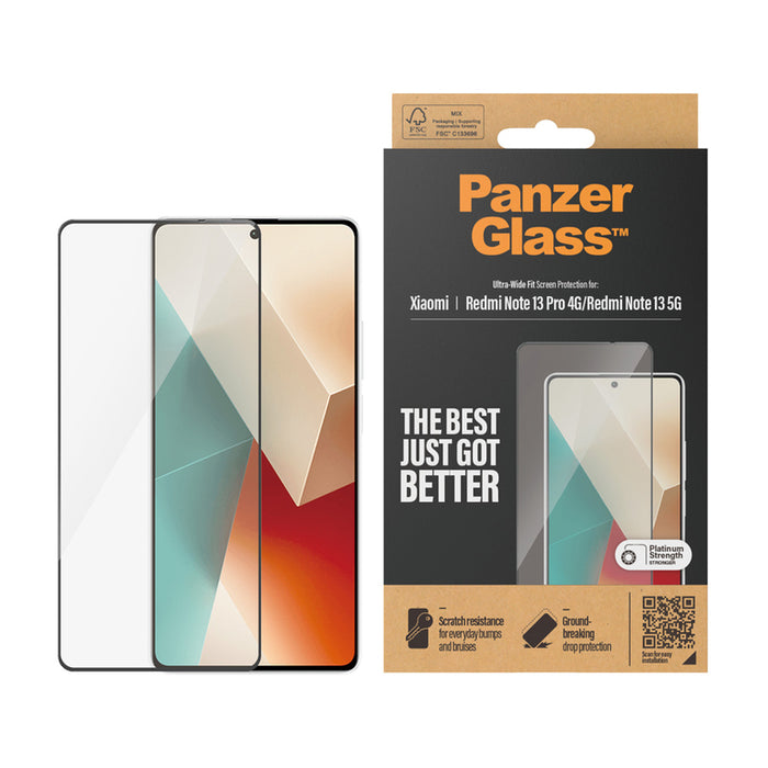 СТЪКЛО PG XIAOMI REDMI NOTE 13 5G BK