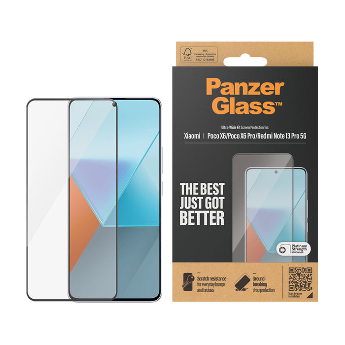 СТЪКЛО PG XIAOMI REDMI NOTE 13 PRO 5G