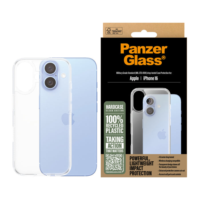КАЛЪФ PG HARDCASE IPHONE 16 CLEAR