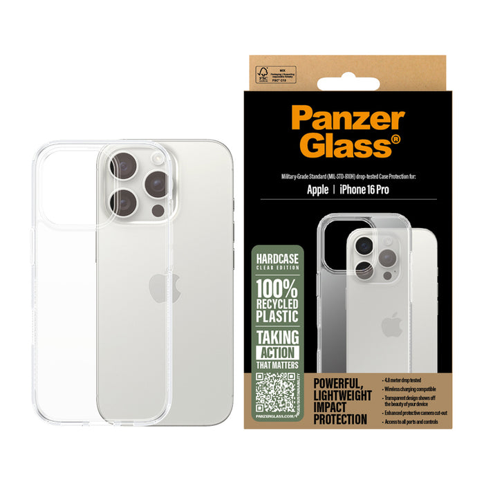 КАЛЪФ PG HARDCASE IPHONE 16 PRO CLEAR