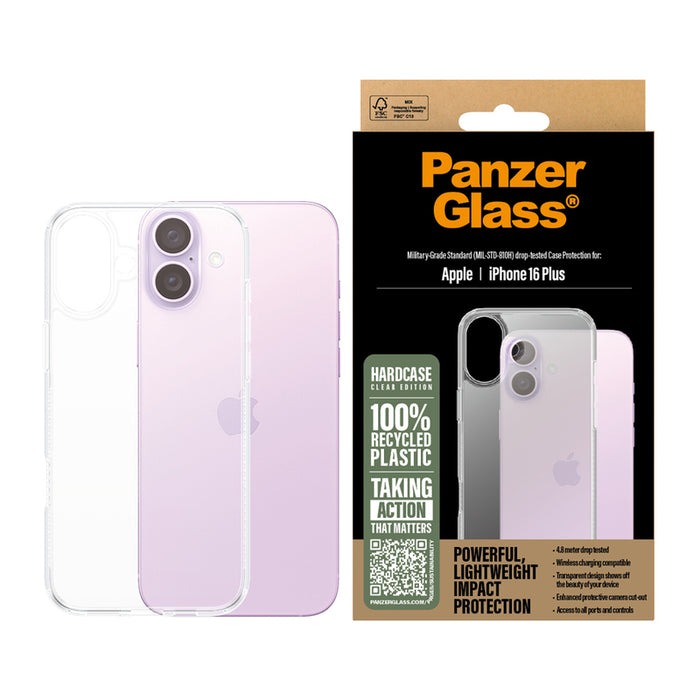 КАЛЪФ PG HARDCASE IPHONE 16 PLUS CLEAR
