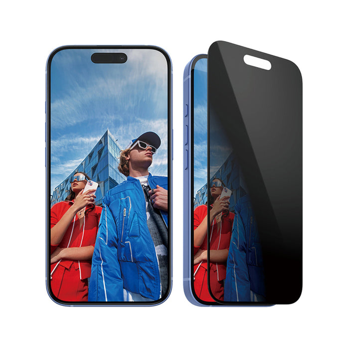 СТЪКЛО PG IPHONE 16/IPHONE 15 PRIVACY