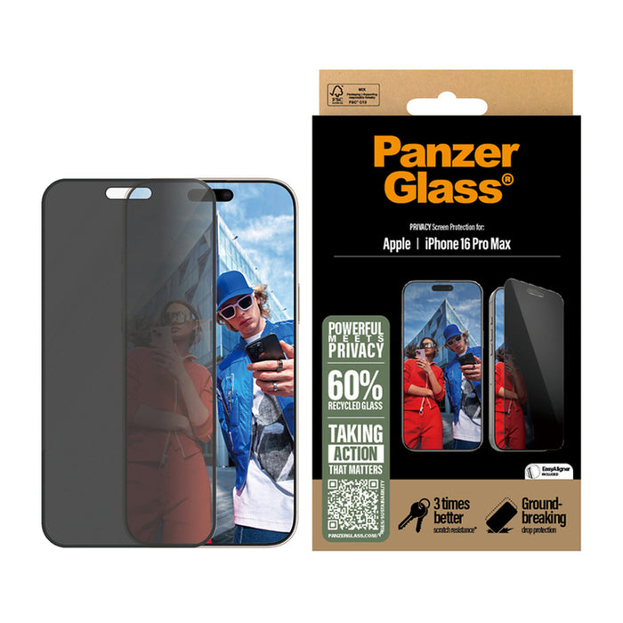 СТЪКЛО PG IPHONE 16 PRO MAX PRIVACY