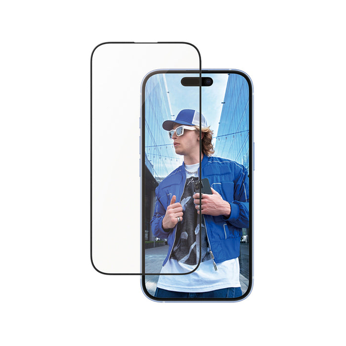 СТЪКЛО PG IPHONE 16/IPHONE 15 ALU FRAME