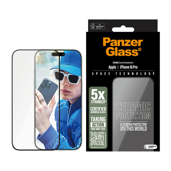 СТЪКЛО PG IPHONE 16 PRO CERAMIC