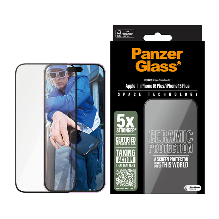 СТЪКЛО PG IPHONE 16 PLUS CERAMIC