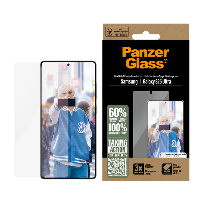 СТЪКЛО PG SAMSUNG S25 ULTRA UWF