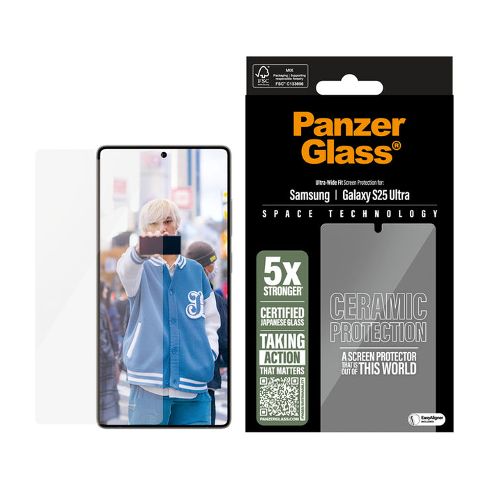 СТЪКЛО PG SAMSUNG S25 ULTRA CERAMIC