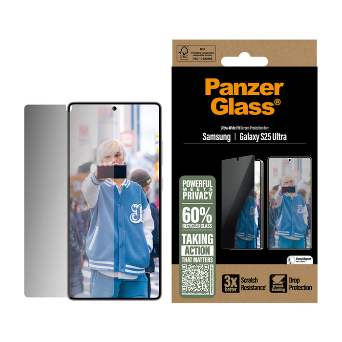 СТЪКЛО PG SAMSUNG S25 ULTRA PRIVACY