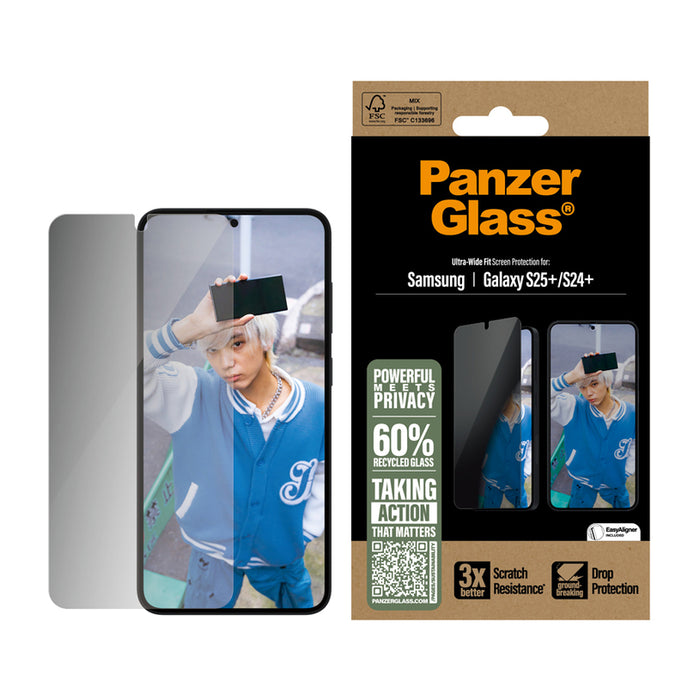 СТЪКЛО PG SAMSUNG S25+/S24+ PRIVACY