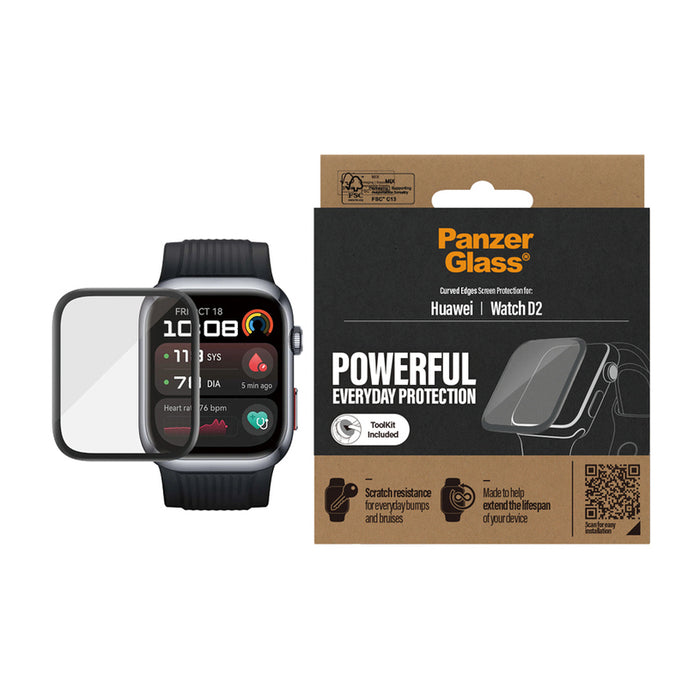 СТЪКЛО PANZERGLASS HUAWEI WATCH D2