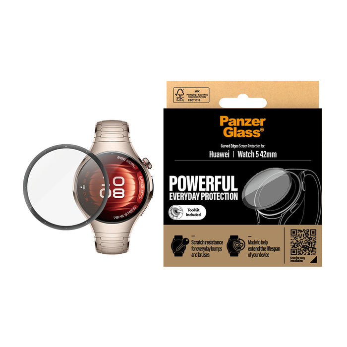 СТЪКЛО PANZERGLASS HUAWEI WATCH 5 42 mm