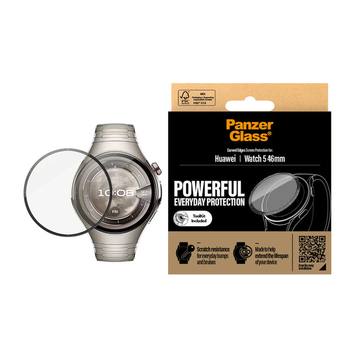 СТЪКЛО PANZERGLASS HUAWEI WATCH 5 46 mm