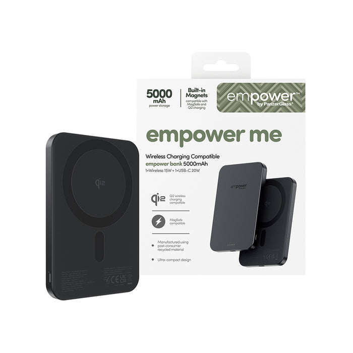 ВЪНШНА БАТЕРИЯ PANZERGLASS EMPOWER 5000 mAh Black