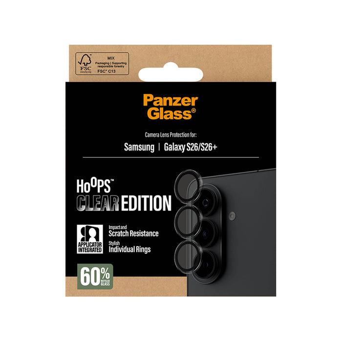СТЪКЛО КАМ PG SAMSUNG S26/S26+ HOOPS CL