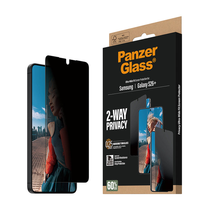 СТЪКЛО PG SAMSUNG S26+ PRIVACY