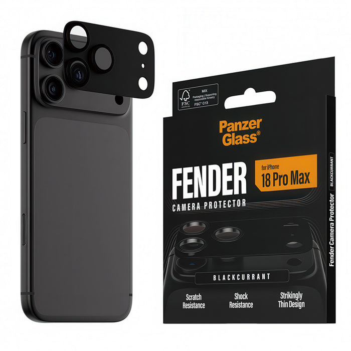СТЪКЛО КАМ PG IPHONE 18 PRO MAX FEND.BLK