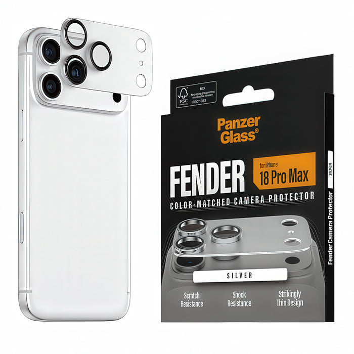 СТЪКЛО КАМ PG IPHONE 18 PRO MAX FEND.SIL