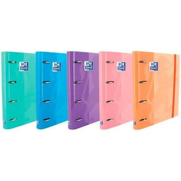 Папка с пръстени Oxford EUROPEANBINDER Многоцветен A4+ (10
