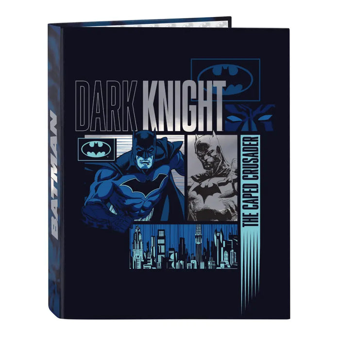 Папка с пръстени Batman Legendary Морско син A4 26.5 x 33 x