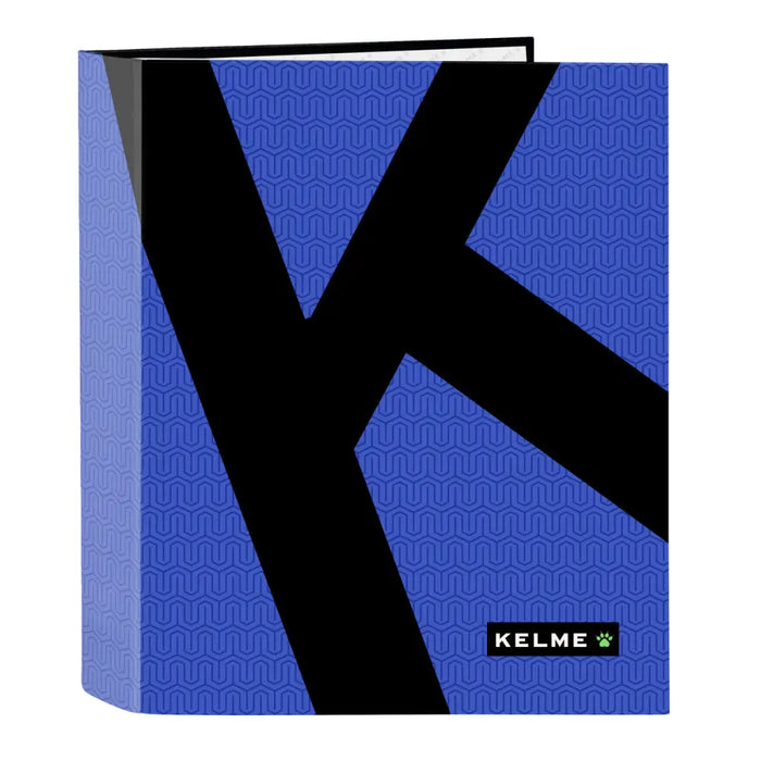 Папка с пръстени Kelme Royal Син Черен A4 27 x 33 x 6 cm