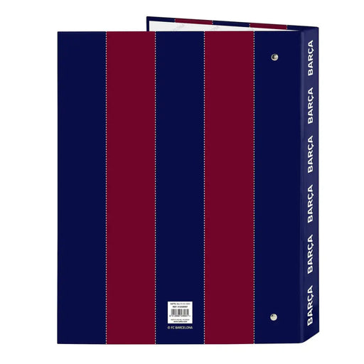 Папка с пръстени F.C. Barcelona Червен Морско син A4 26.5 x