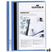 Папка Durable DURAPLUS Син Прозрачен A4 25 Части (6 броя)